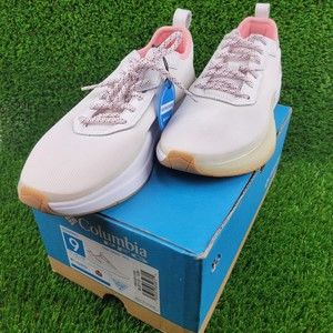 Columbia PFG Womens Low Drag PFG Boat Shoes Size 9 White Rosewater NWB